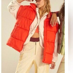 Free People In a Bubble Puffer Vest